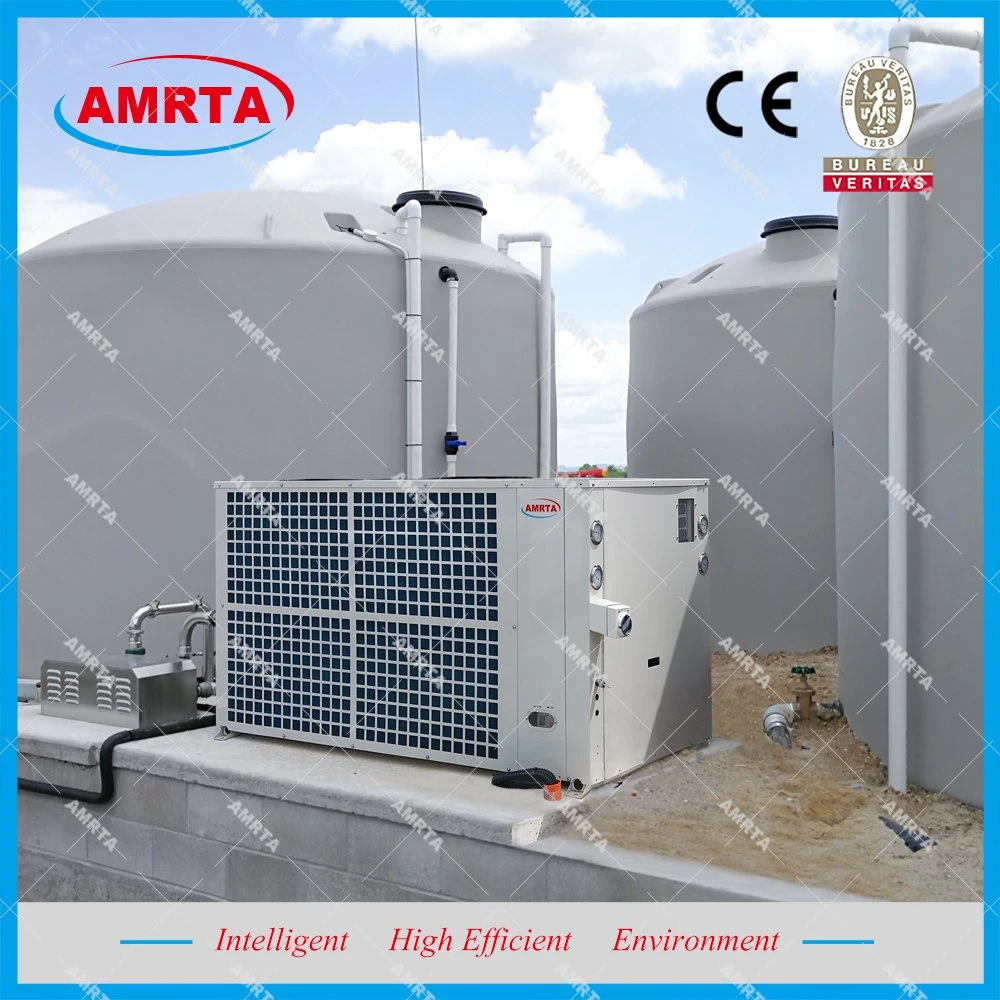 Rolo modular de 60 kW e 80 kW com 130 kW de glicol de refrigeração sem baixas temperaturas Refrigerador de água/refrigerador industrial refrigerado a ar para plástico/injecção de refrigeração / Máquina têxtil