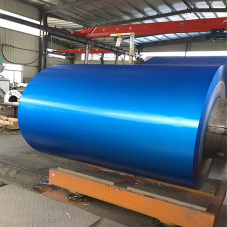 Red Blue Dx51d Coated Steel Coil Sheet PPGI/PPGL Metal Sheet Prepainted PE/PVDF/HDP