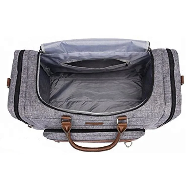 ISO BSCI Lvmh Custom Recycled Polyester Waterproof Duffle Luggage Gym Travel Bag