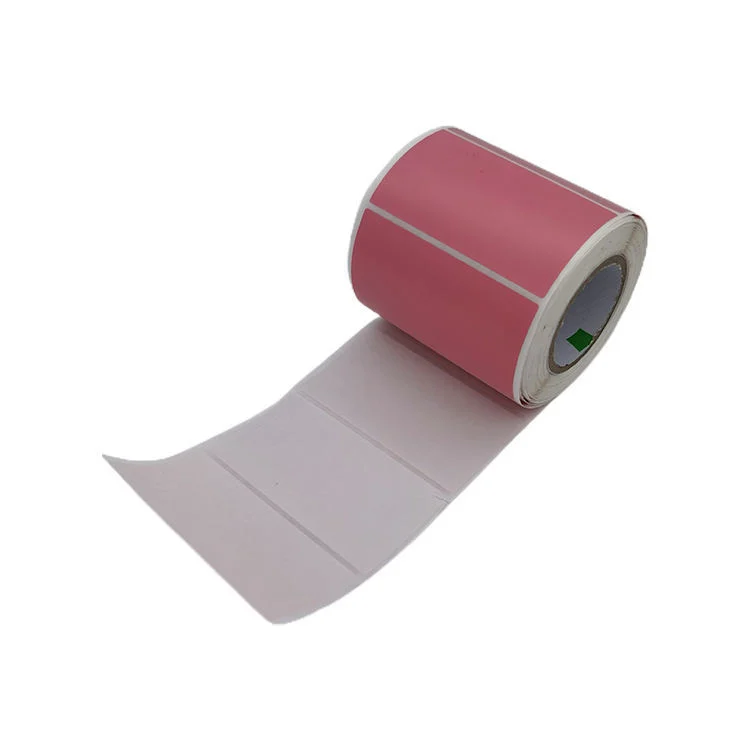 OEM Printing Roll Blank Adhesive Barcode Self-Adhesive Packaging Labels Sticker