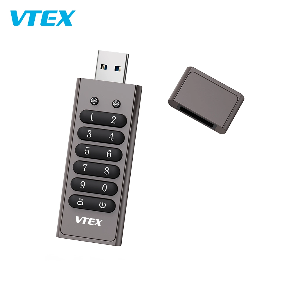 Promotional Grade Pen Drive Keypad Encryption Flash Drive Memory