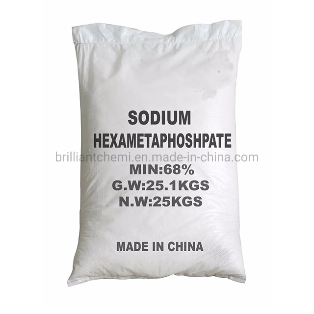 Water Treatment Agent Tech Grade SHMP Sodium Hexametaphosphate for Water Softer