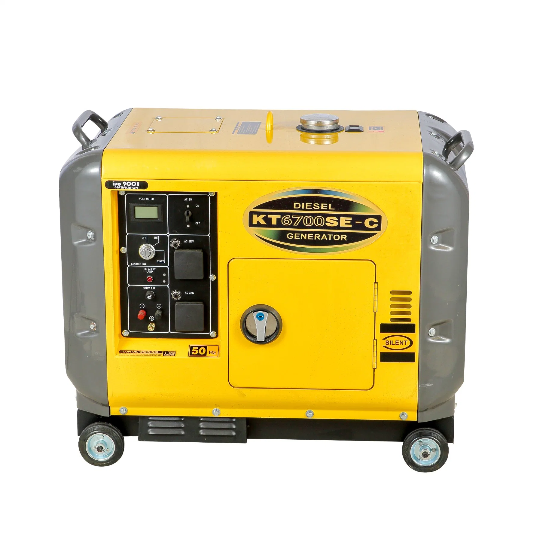 186fa Engine Portable Silent Generator 6kVA 6kw Sound Proof Air-Cooled Wind Generators