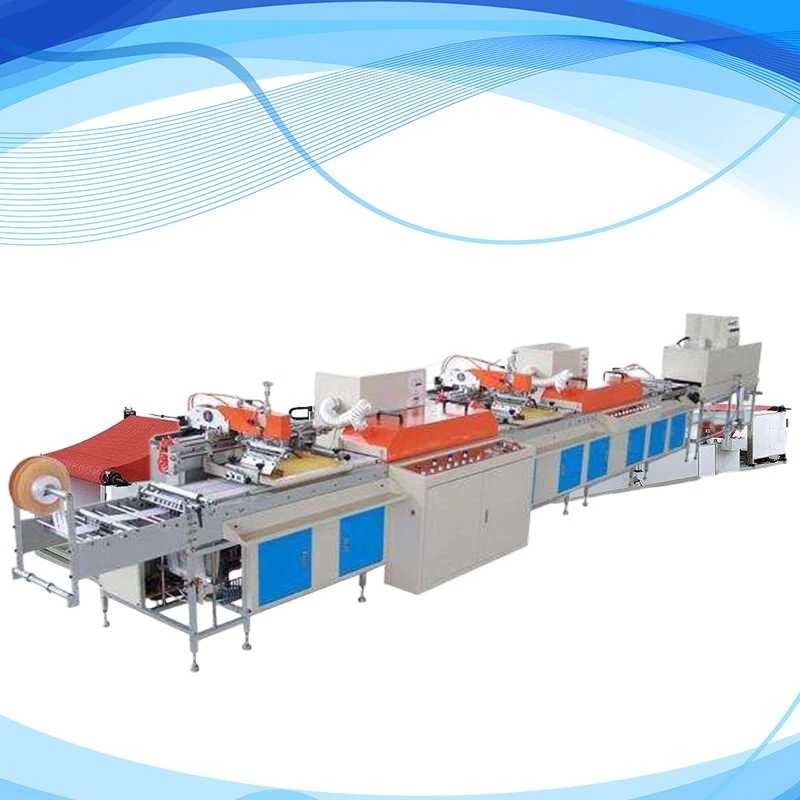 Roll to Roll Heat Transfer Label Screen Printing Machine