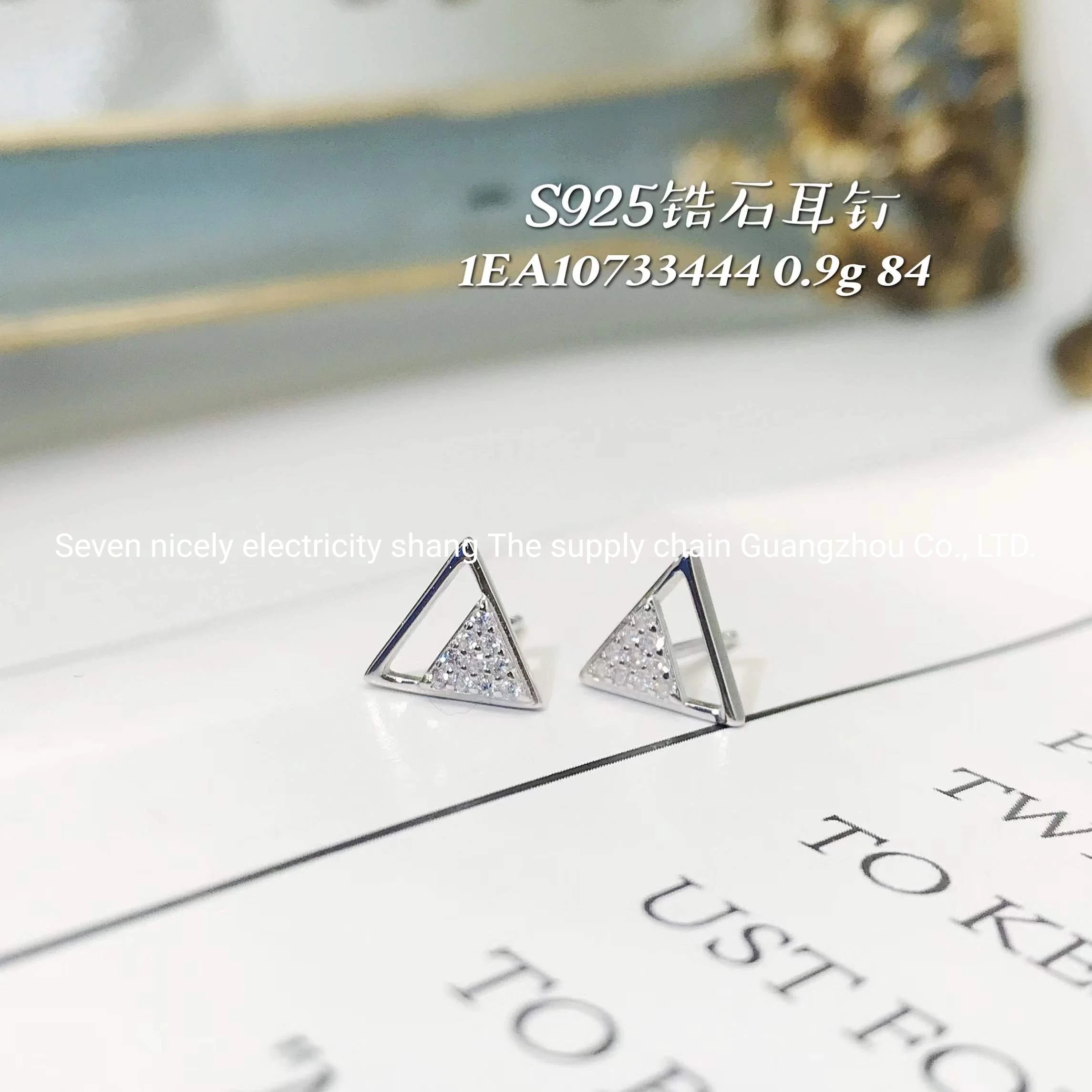 Fashion Accessories OEM ODM 925 Silver Earrings New Arrival Wholesale/Supplier Jewelry for Birthday Gift