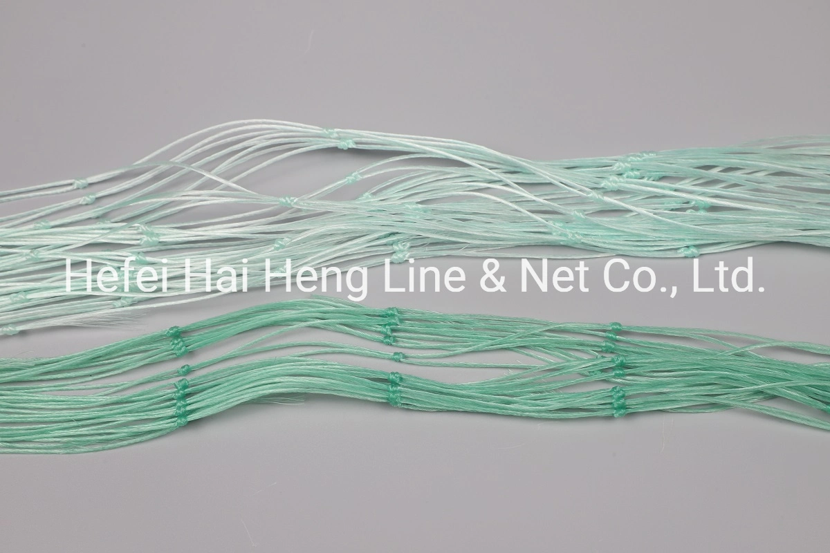 0,20mm X 18ply X 200MD X 200mtr X 5-1/4" Nylon Multi-Monofilament Fischernetz Gill Netz Verdrehung Netz