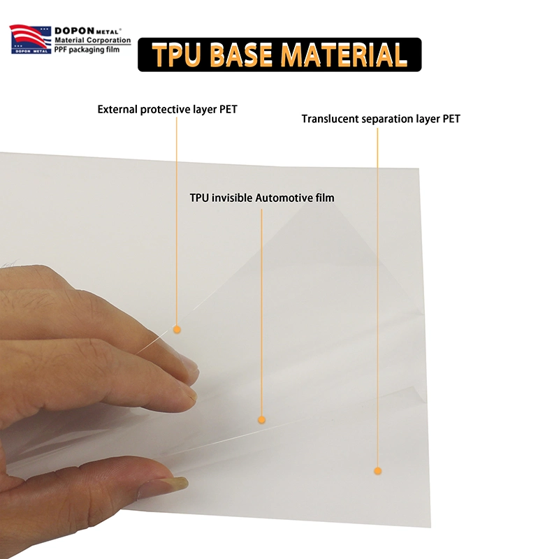 10 mil TPU PPF 8 anos de garantia sem amarelecimento Wrap Self Película protetora para tinta PPF para automóvel com revestimento Nano de cura No carro