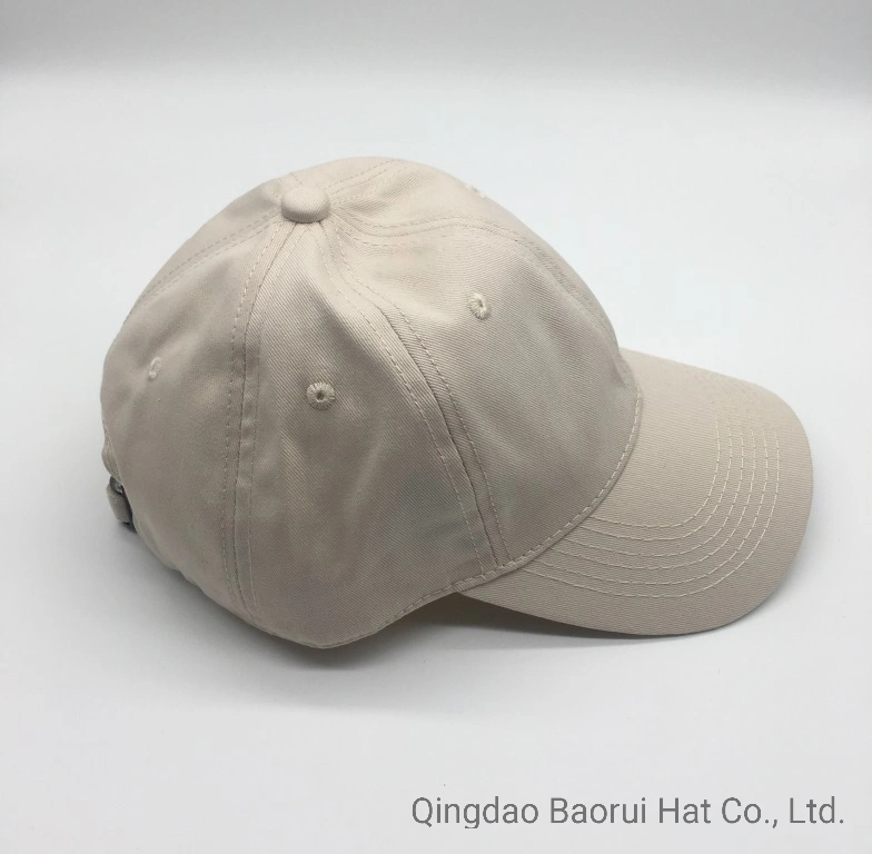 High Qualtiy 100% Cotton Twill Unstructured Blank Baseball Caps