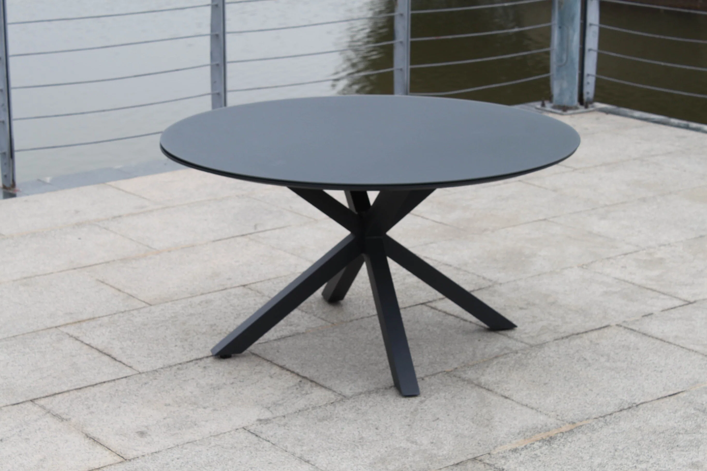 New European OEM Customized Foshan Sets Round Patio Dining Table