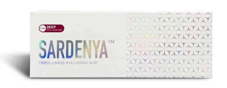 Korean Dermal Filler Sardenya 1,1ml ácido Hialurónico de forma profunda fina Ha Dermal Filler para Anti-Envejecimiento