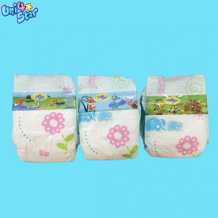 OEM Top Quality Soft Breathable Film with Cheap Price Baby Diaper