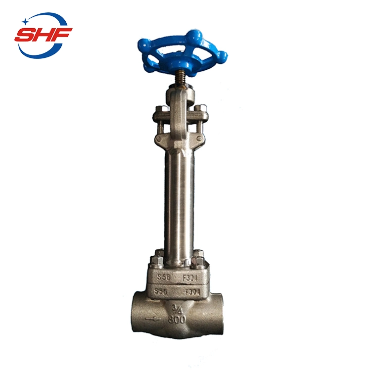 Shf Lf2 Extended Stem Forged Steel Bolted Bonnet Globe Valve Handwheel