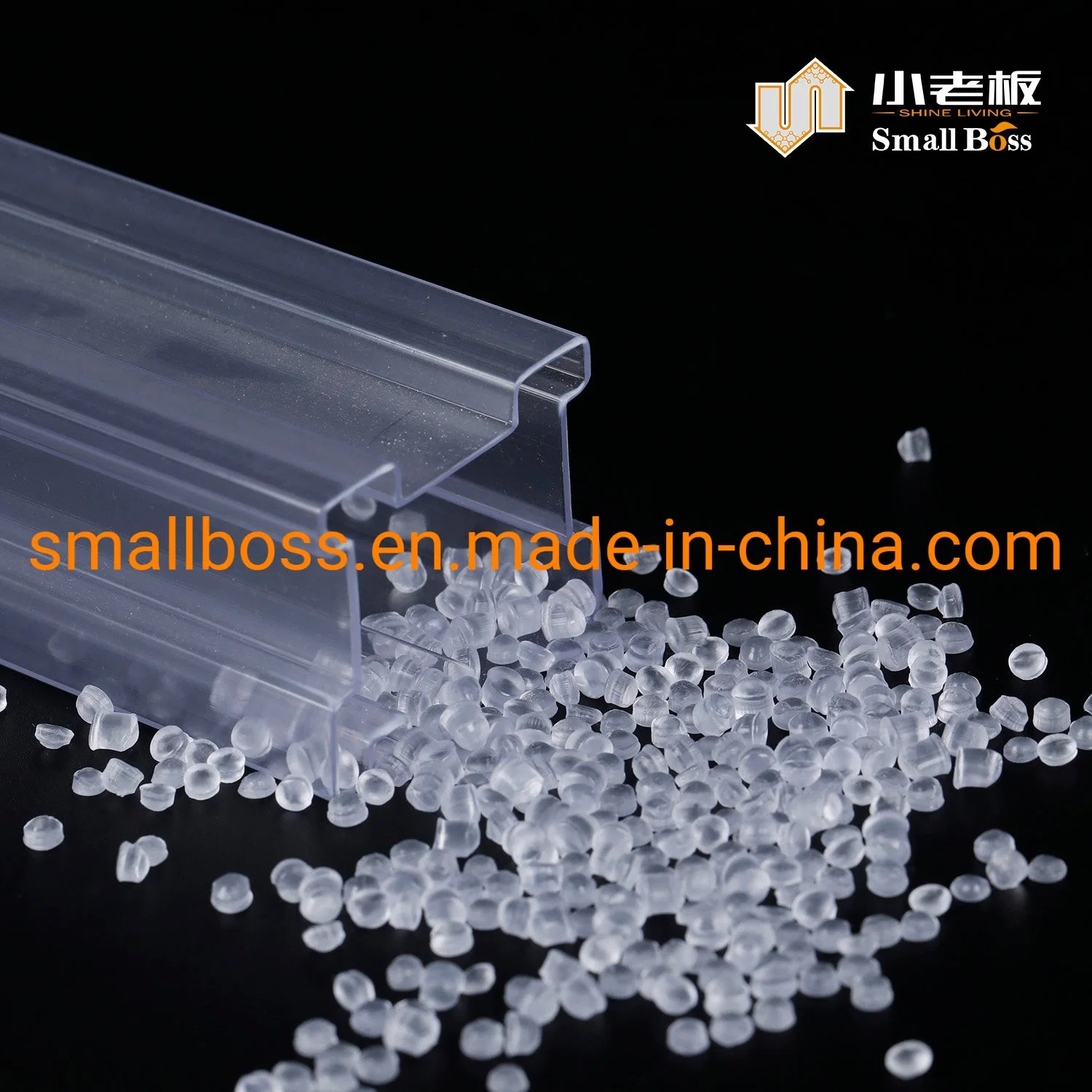 PVC Rigid Transparant Granules/PVC Pellets/PVC Compound for Shrink Film/Supermarket Label/IC Pipe