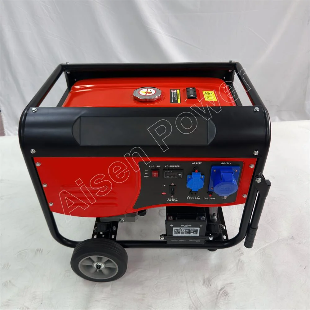 4kw Portable Gasoline Generator Set for Camping and Travel