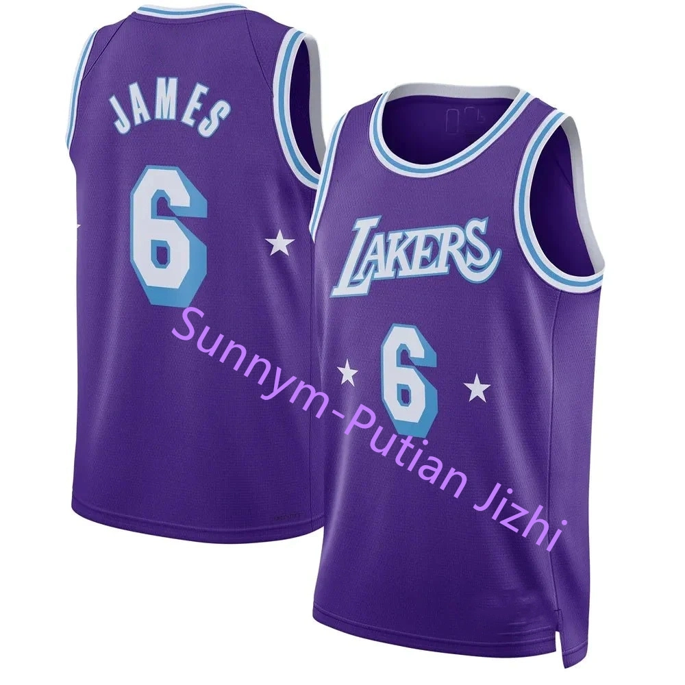 Camisolas de basquetebol por atacado Swingman City Edition Uniform para a temporada 2023-24 Lakers Heats Warriors Spurs Mavericks Knicks Nuggest Dropshipping