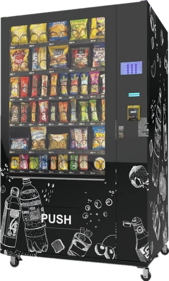 Automatic Cold Energy Drink Vending Machine for Soda and Food