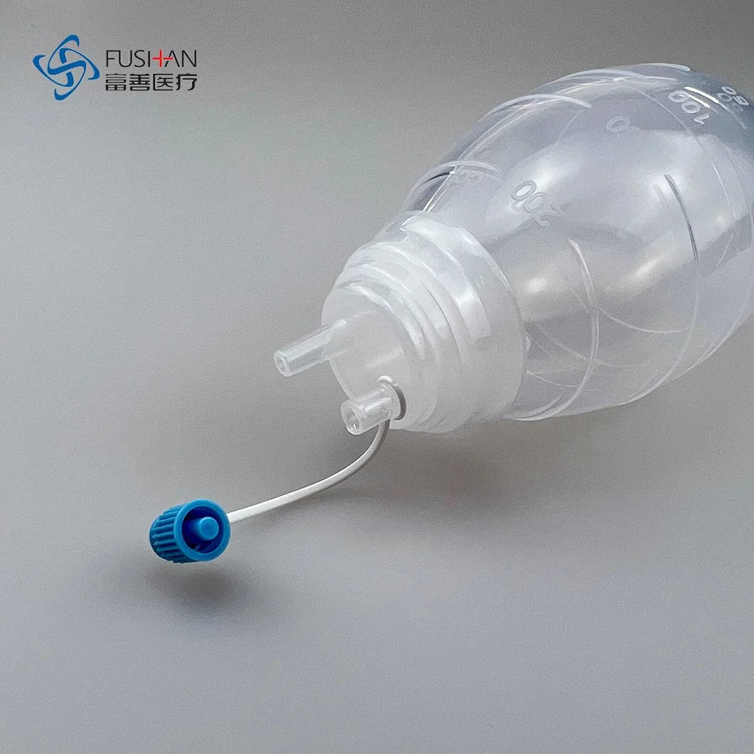 New Arrive Medical Supply Disposable Sterile Silicone Wound Drainage Reservoir with CE ISO13485 100/200ml Jp Drain