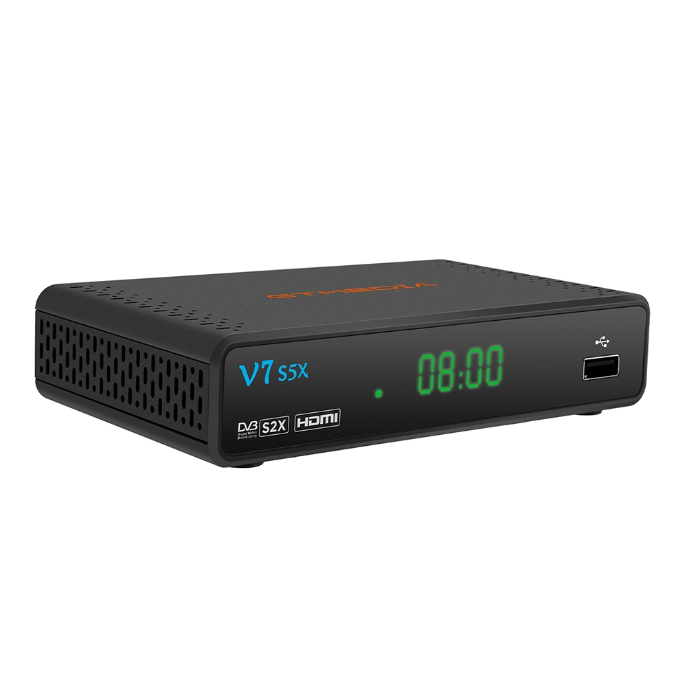 Gtmedia V7s5X DVB S2X FTA Auto Biss مستقبل القنوات الفضائية