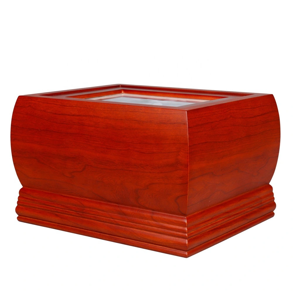 Customized Large Wooden Pet Casket and Urns for Dog Cat Ashes Pet Home / Good Quality / Warm / Loving Home