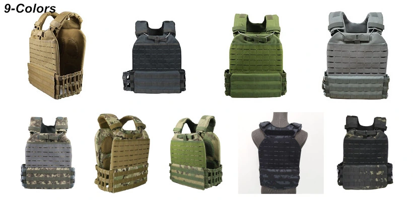 9-Colors Oxford Training Molle Tactical Military Style Vest