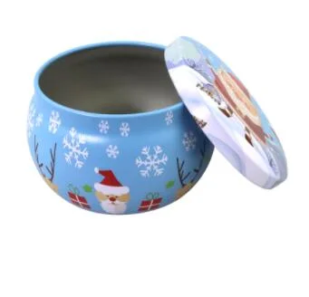 Hot Sale Candy Gift Tin Can Candle Storage Tin