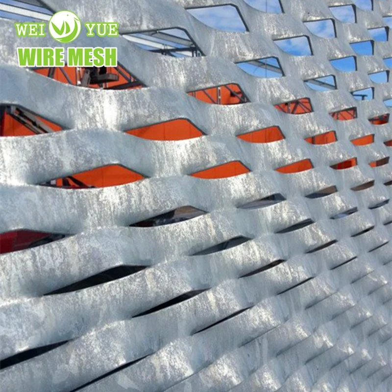 1.22*2.44m Stainless Steel Perforated Diamond Hole Expanded Sheet Metal