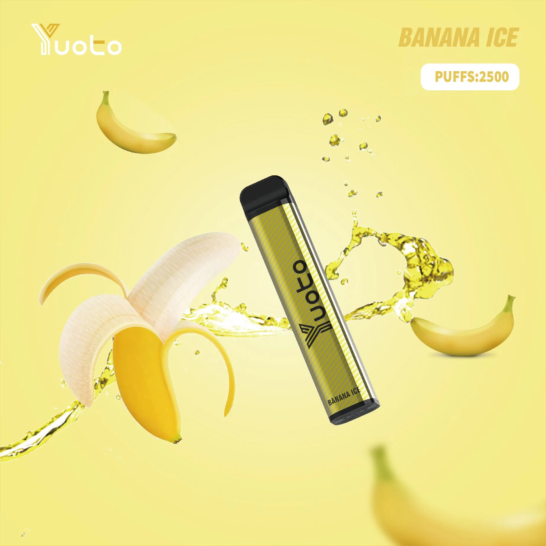 Yuoto Bananaflavor XXL 2500 inhalaciones de Vape desechables