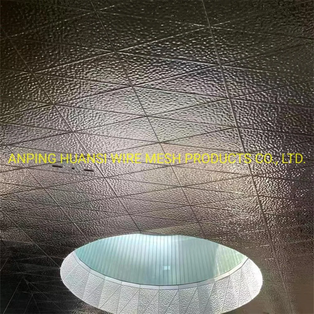 Customize Medium Wave Water Ripple Stainless Steel Sheet Plates