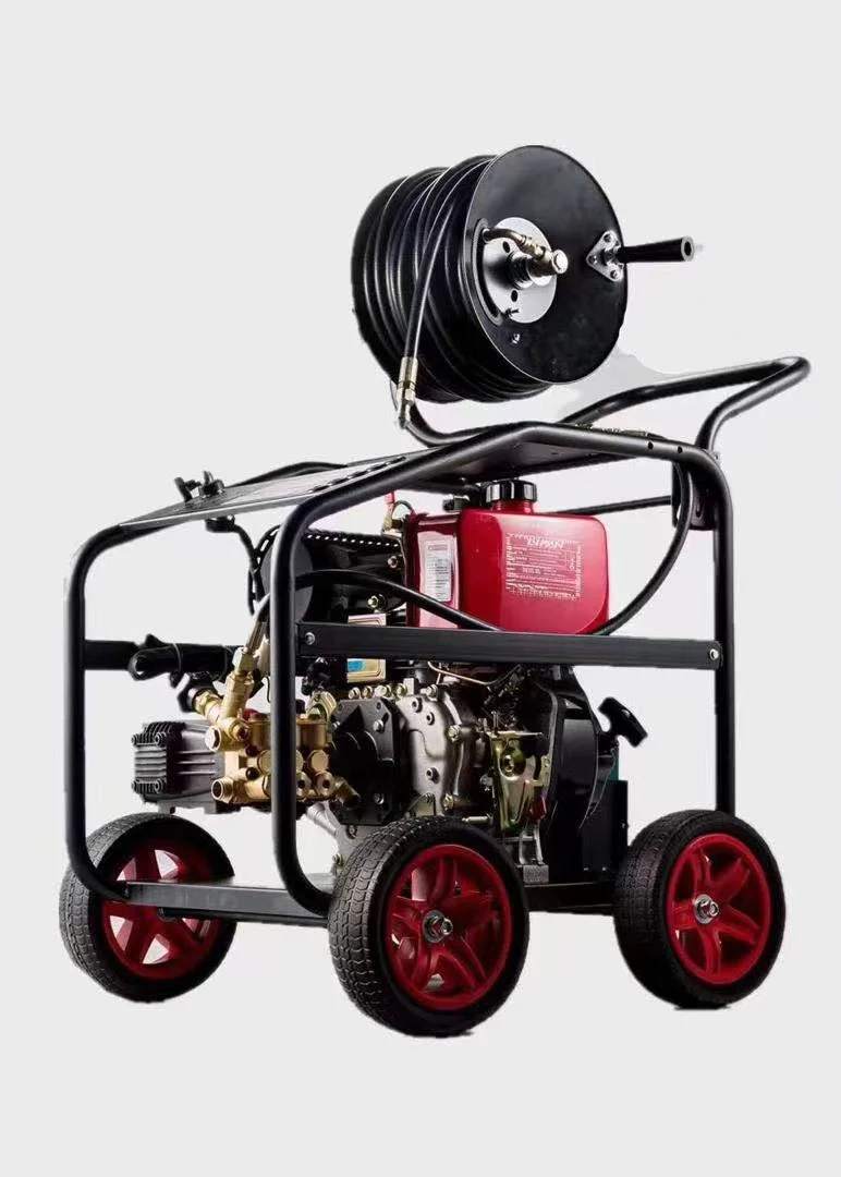 Diesel Single Cylinder 150 Bar 30 L Super OEM Factory Cheap Price Electric High Pressure Washer Pump Water Jet Cleaner