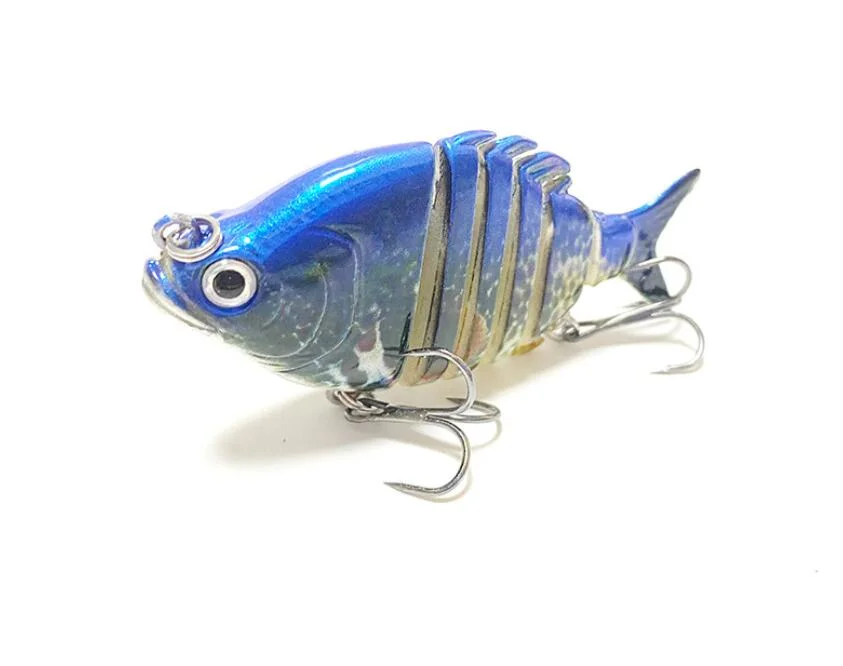 3D Lifelike Fishing Lures for Bass Trout Perch Freshwater Fishing Lures Multi Jointed Swimbait Hard Bait