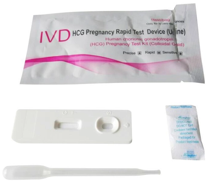 Pen/Midstream/Pencil Plus Singclean or Customized Brand IV Cannula Pregnancy Test