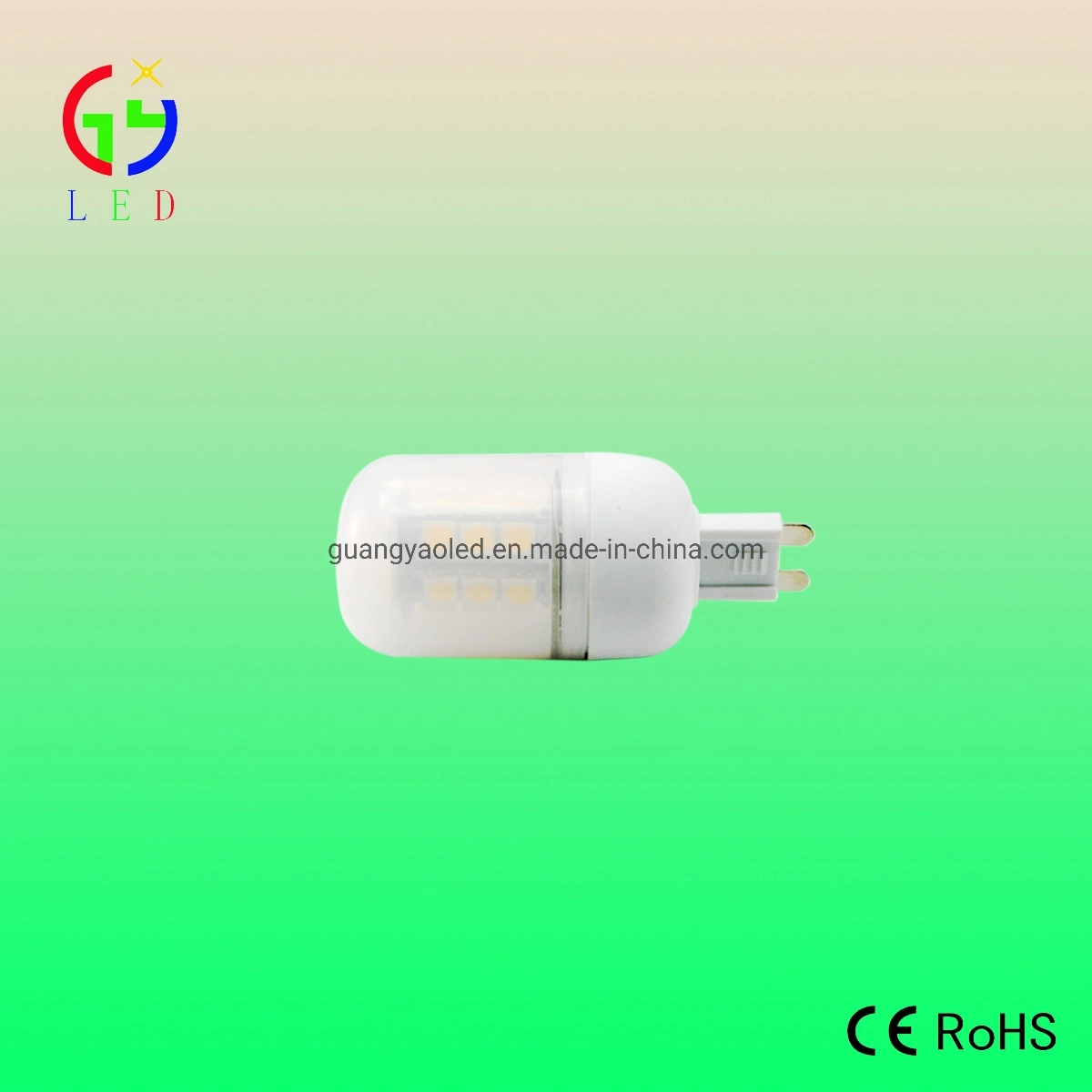 Newest LED G9 COB 2609 Bulbs, LED G9 COB 3W Crystal Paddle Style Lamps, LED G9 Transparent Silicone Bulbs for Corridor/Restaurants Lights