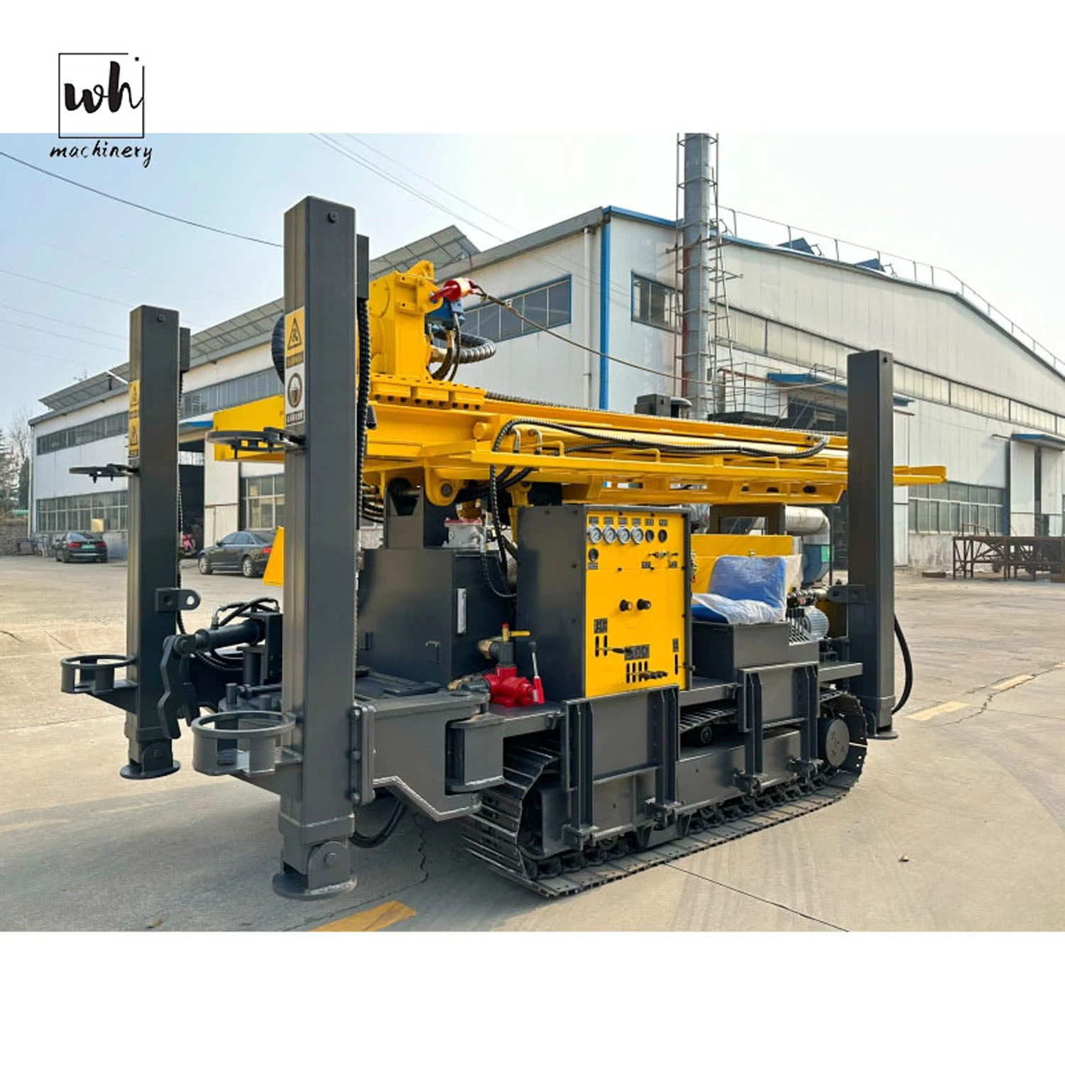 Pneumatic Crawler Mounted Wh350 Truck Mounted Water Well Drilling Rigs Widely Used in Farm