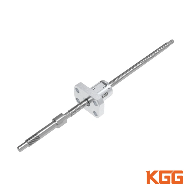 Kgg Ground Ball Screw with Stepped Nut for Electrical Brakes (GG Series, Lead: 10mm, Shaft: 12mm)