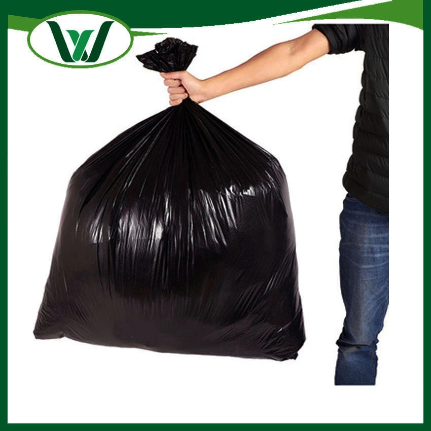 Eco Friendly HDPE Cornstarch Plastic Garbage Bags
