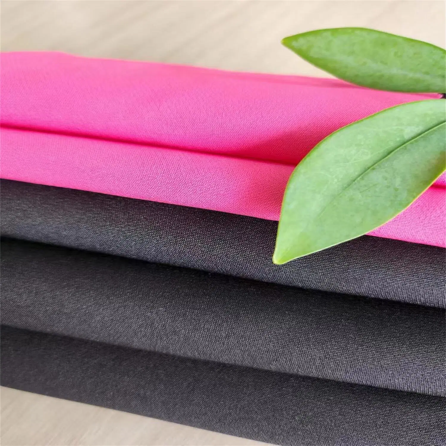 Hot Selling Microfiber Poly 4-Way-Stretch 96%Polyester 4%Spandex Elastic Clothing Fabric for Dress