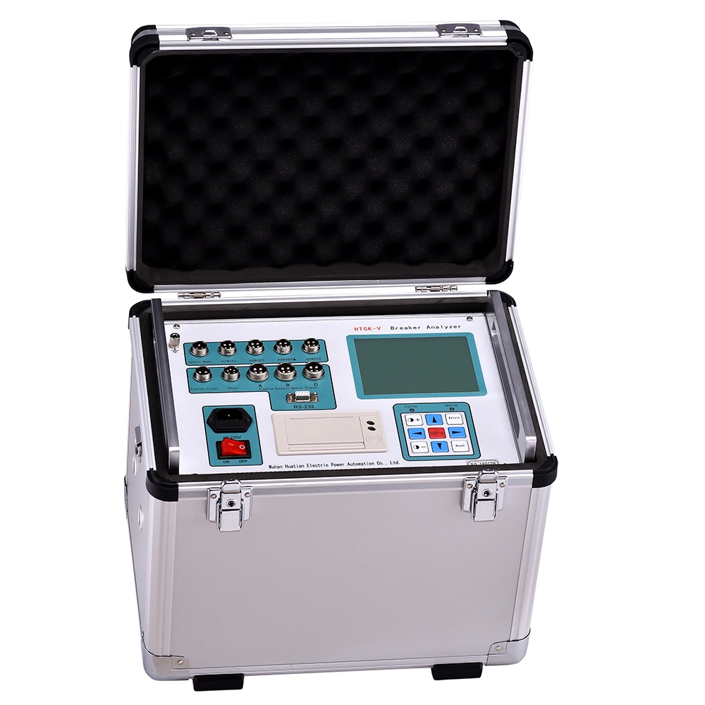 Htgk-V Portable Electrical Swichgear CB Analyzer Circuit Breaker Testing Equipment