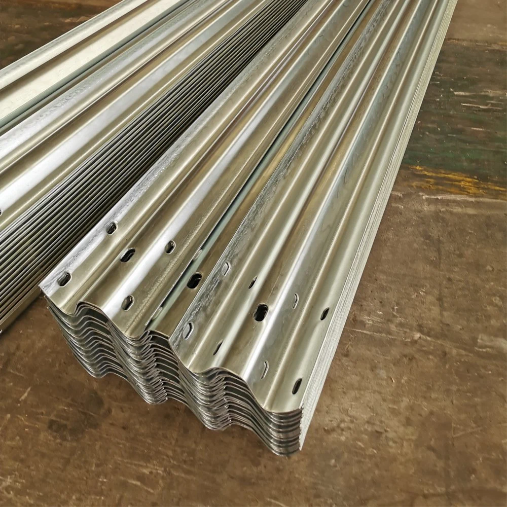 Hot Sale Galvanized Highway Guardrail Traffic Barrier Plate