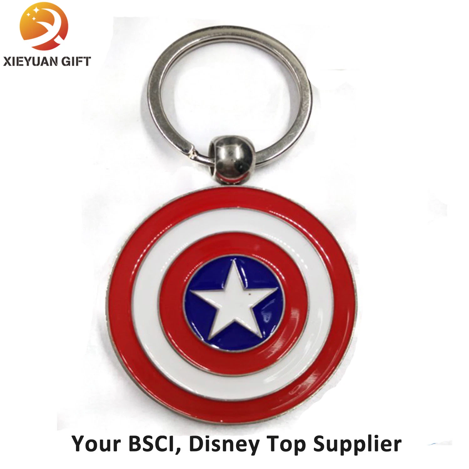 Customized Wholesale Unique Design Captain Keychain