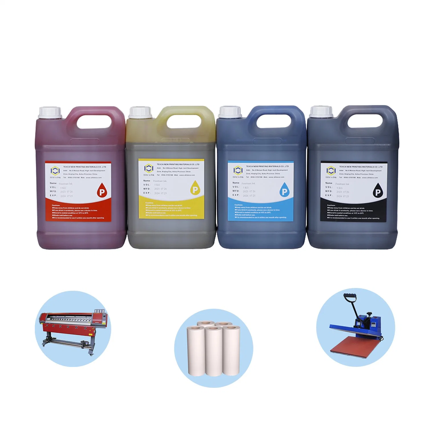 Wholesale of New Materials Cmyk 1kg Printing Ink Sublimation Ink for Epson Printer