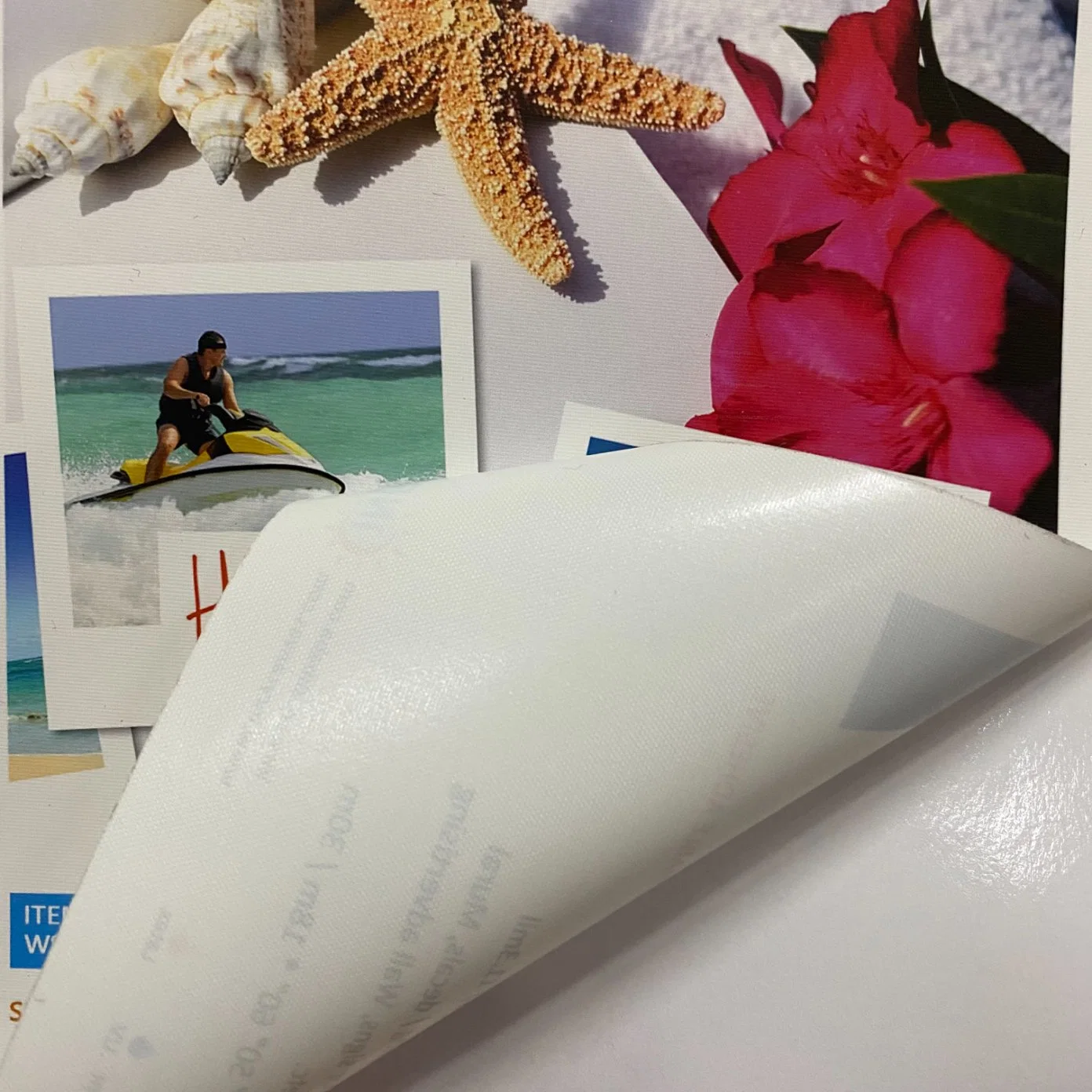 Printable Polyester Self-Adhesive Removable Wall Covering for Inkjet Printing