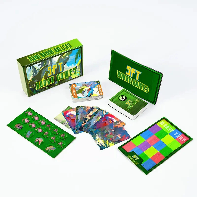 Custom Brettspiele mit bedrucktem Multiplayer Papier Tabletop Rollenspiel Karten