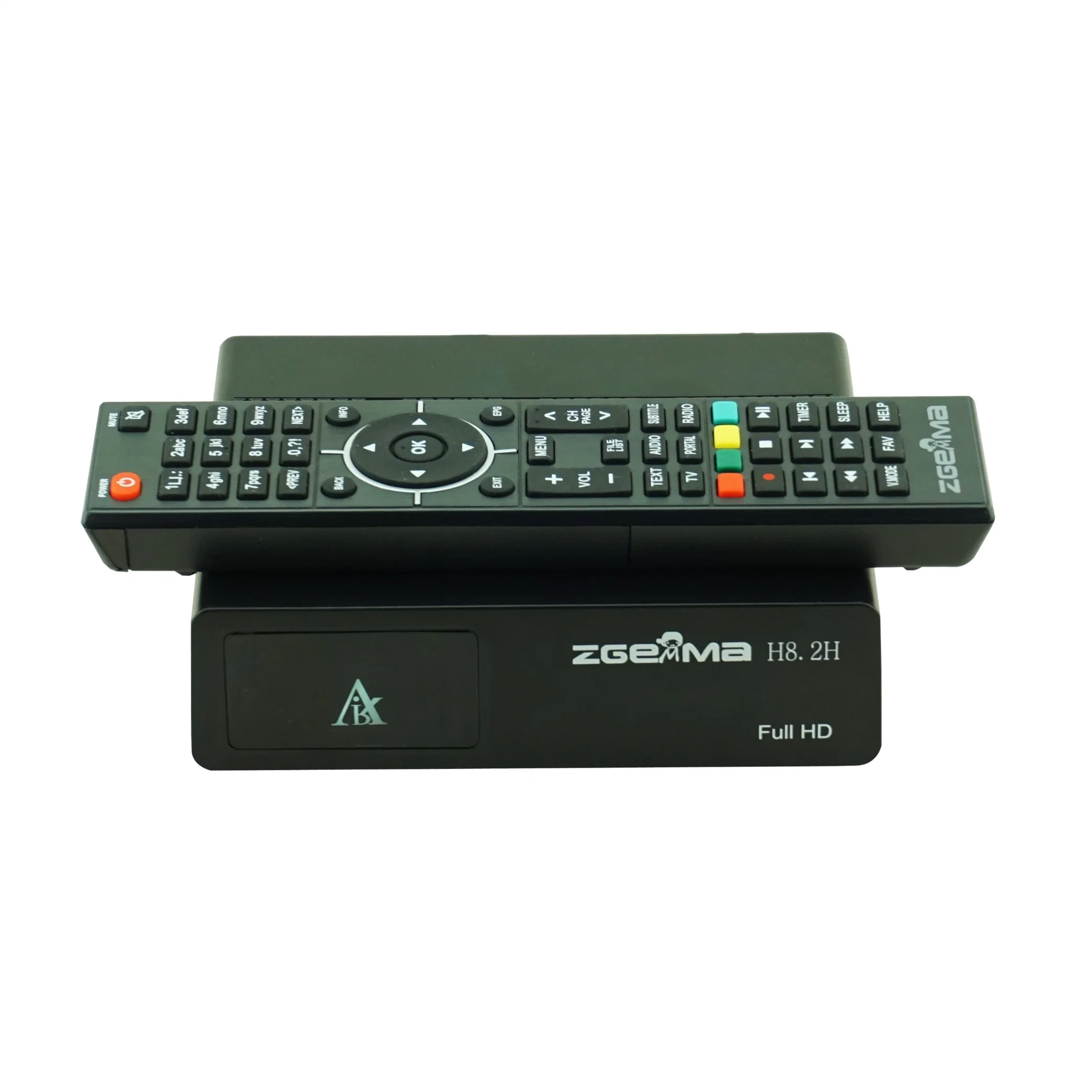 Satellite TV Receiver 1080P@60 Fps Decoding Linux Operating System Zgemma H8.2h DVB-S2X