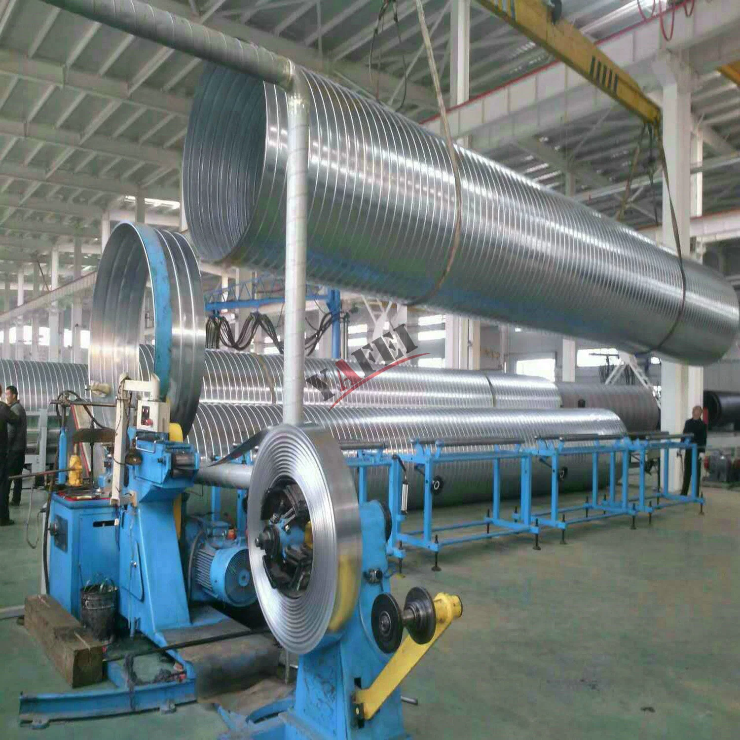 Spiral Tube Forming Machine for Air Duct Making Production