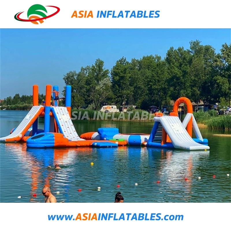 Inflatable Fun Aqua Park Obstacle Course Equipment Water Park Aqua Sports