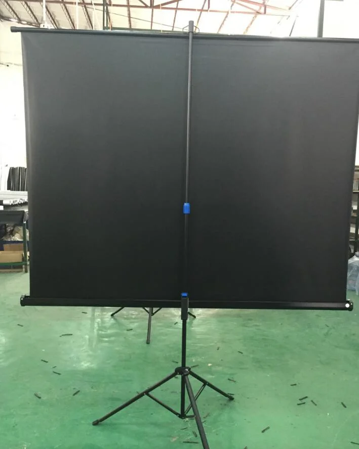 84"X84" Tripod Floor Standing Projection Screens for Cinema