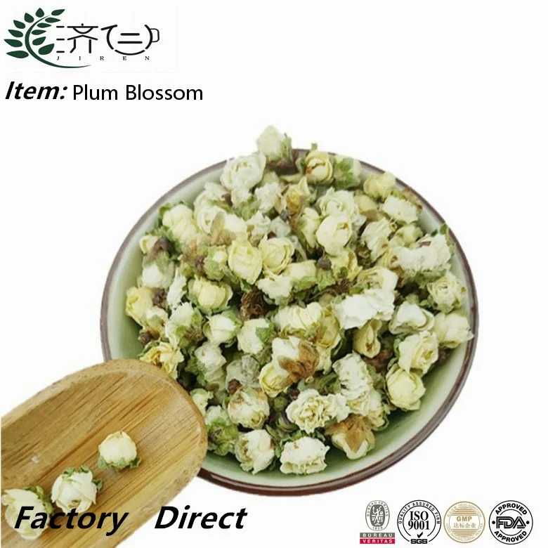 MEI Хуа Китайский травяной цветочный чай высушенный белый Plum Blossom