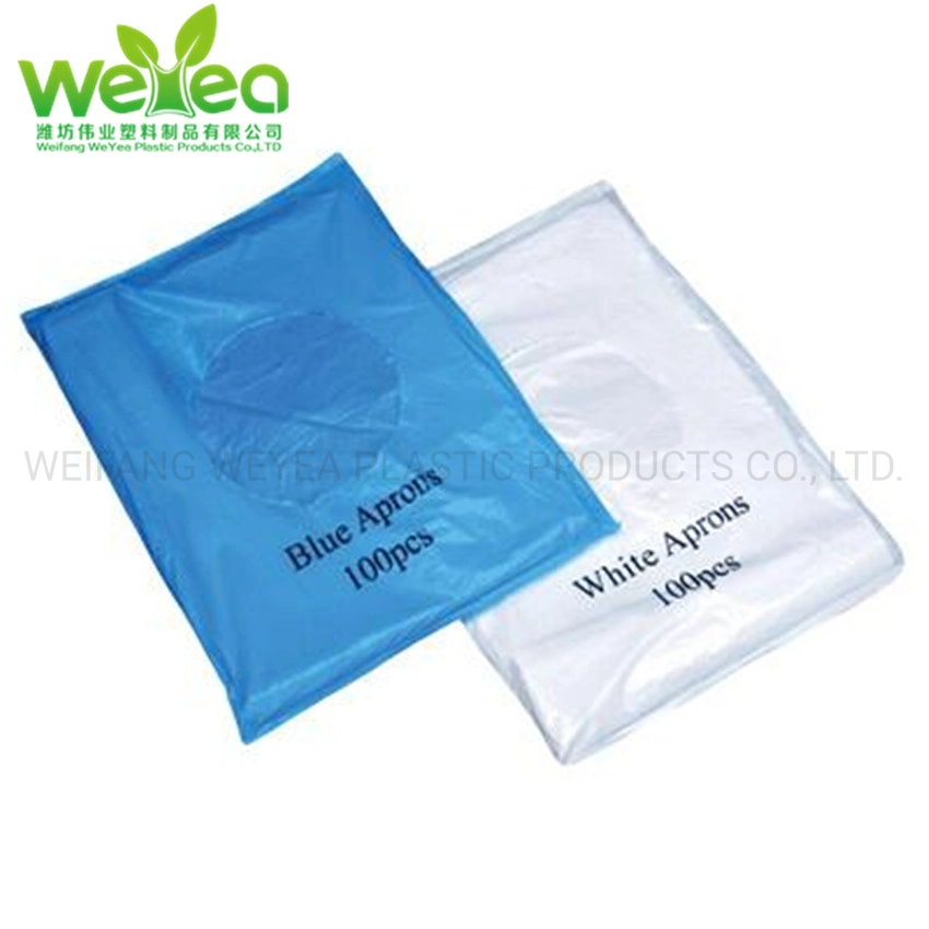 Wholesale/Supplier Personal Protection Cleaning Kitchen HDPE/LDPE/PE Polythene Disposable Aprons