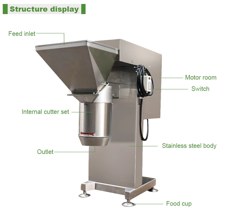 Top Quality Garlic Paste Making Machine Ginger Powder Grinding Machine Mill Ginger Grinder