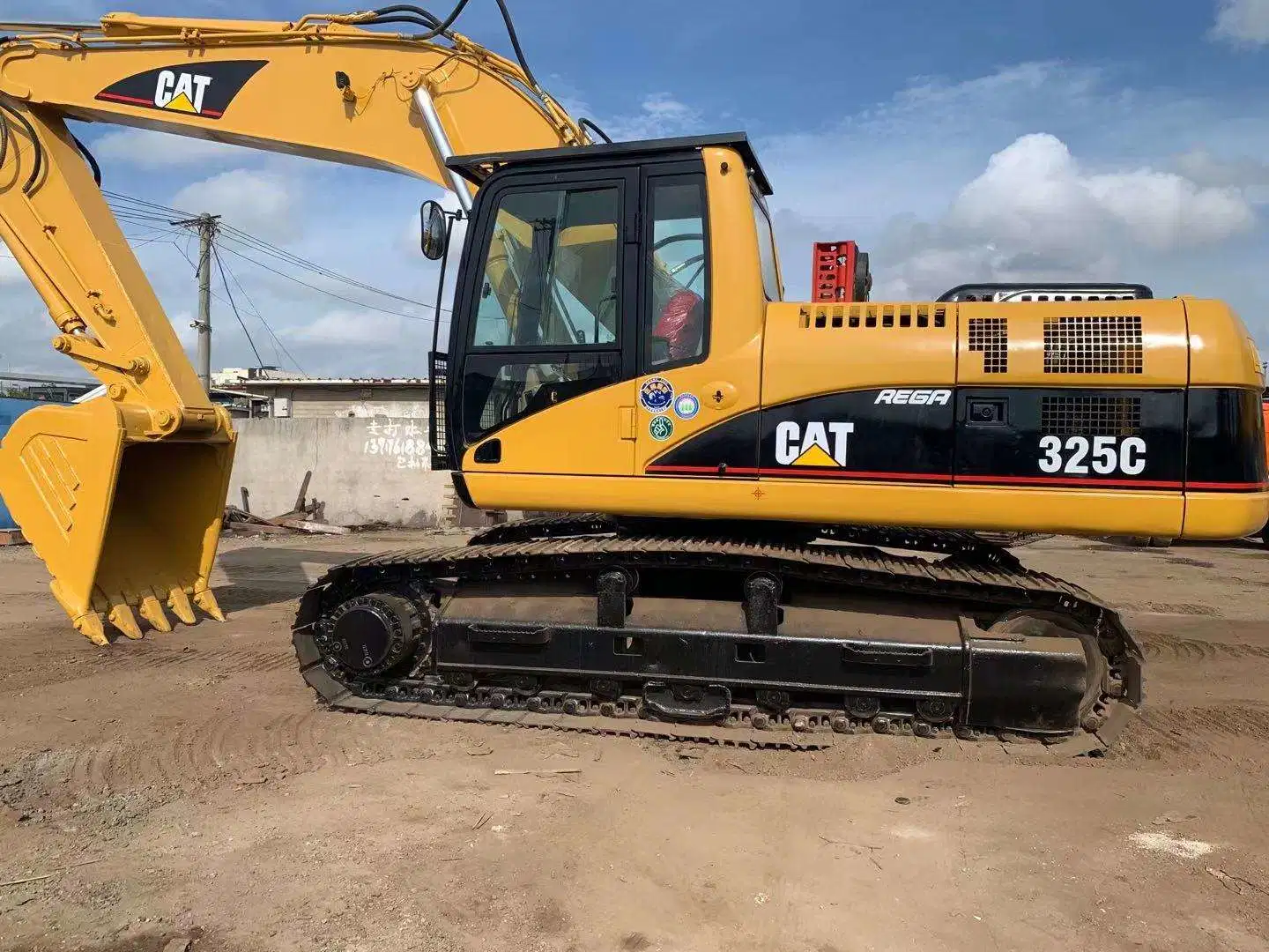 Second-Hand marca japonesa Cat 325C de orugas es barato excavadora Maquinaria de construcción